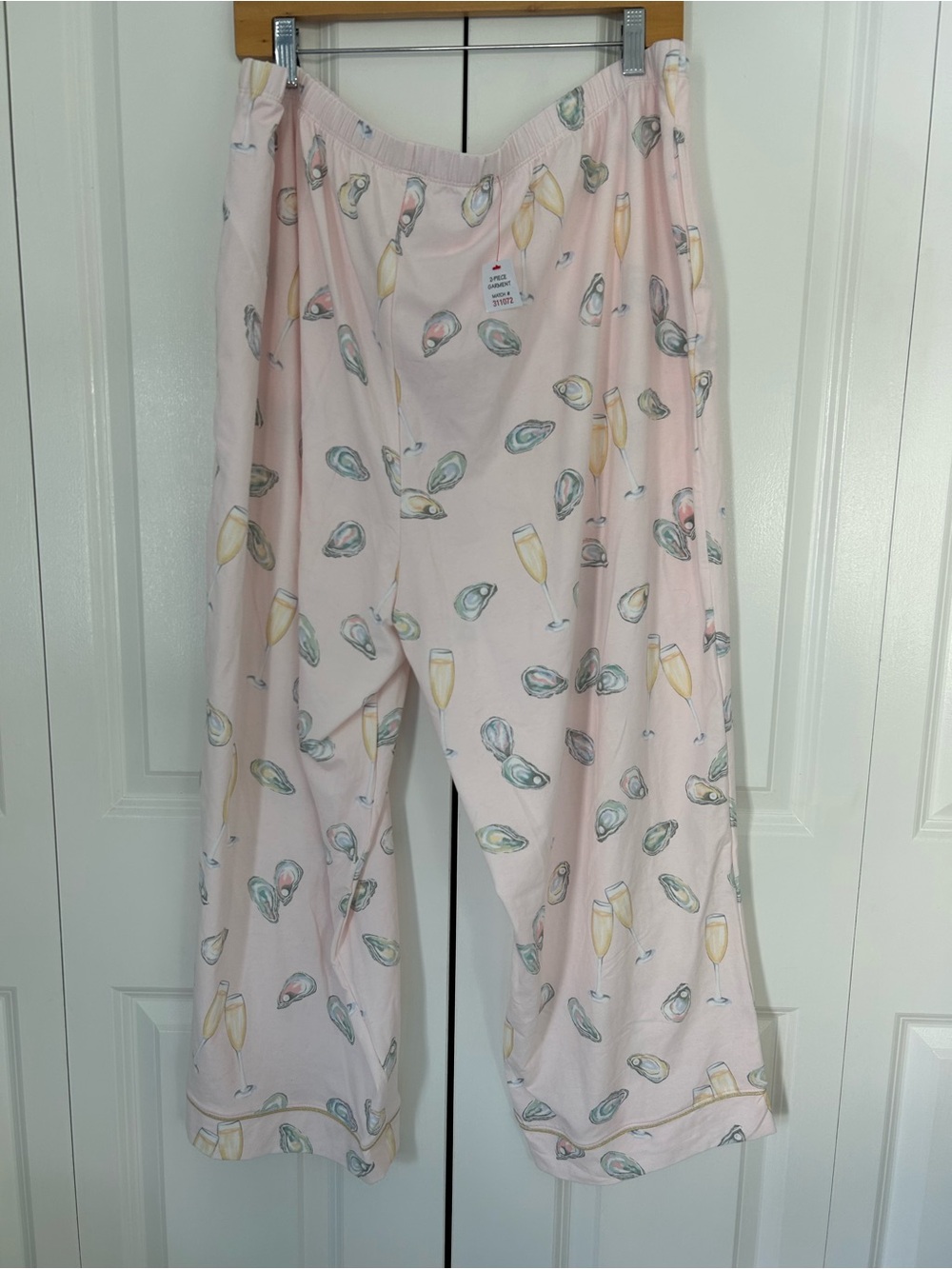 BedHead PJs Oysters & Champagne Pajama Set Pink NWT size 2x - Picture 15 of 16